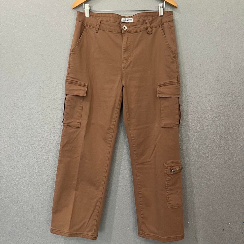 Sandpiper Brown Utility Cargo Pants 16W